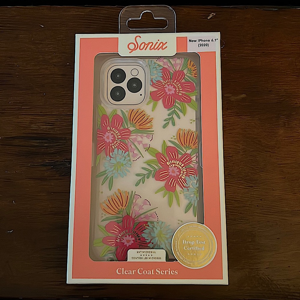 Brand New Sonix iPhone 12/iPhone 12 Pro Phone Case Wildflower Bouquet Print! 💐